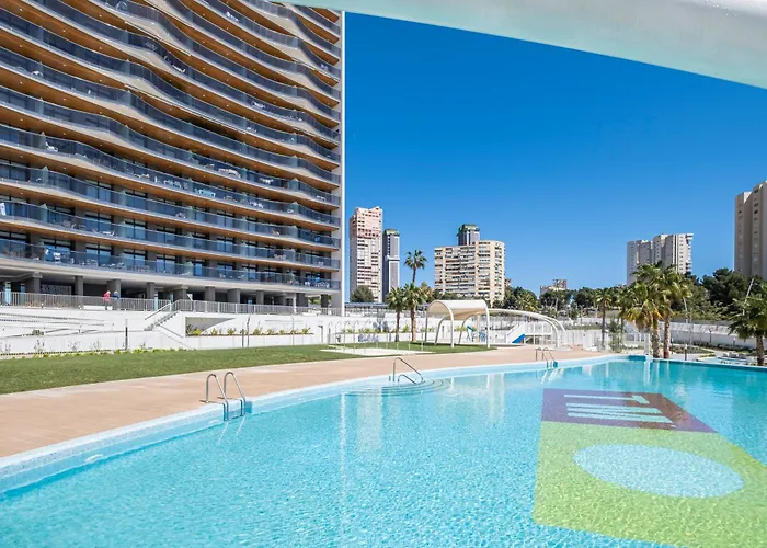 Апартаменты Sunset Waves 18-35 Poniente Бенидорм